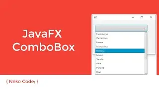 JavaFX ComboBox