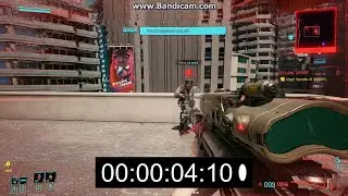 Cyberpunk 2077 Police Teleport Death Speedrun