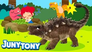 Canción de Cuna de Dinosaurio | Dinosaurios | Canciones Infantiles | JunyTony en español