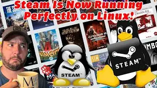 Steam Is Now Running Perfectly on Linux! Snap Steam Package on all Linux distros!