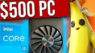 Intel Arc A750 Gaming PC vs Fortnite!