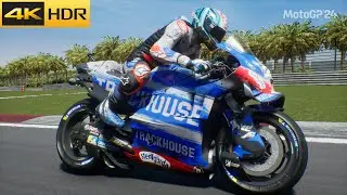 MotoGP 24 - Race 100% Malaysia GP 2024 / Raul Fernandez 25! Aprilia RS-GP Race Gameplay (4K60)