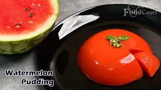 Watermelon Pudding/ Easy Pudding Recipe/ Watermelon Dessert Recipe