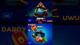 Surge VS Buzz #brawlstars #shorts