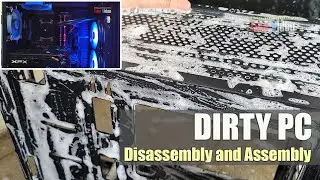 Cleaning Very Dusty PC! Only with simple tools