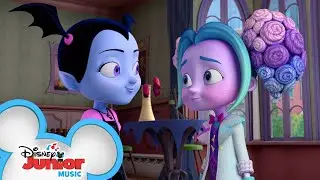 Curious Case of the Giggles | Vampirina | @disneyjr