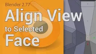 Blender Align View to Selected Face