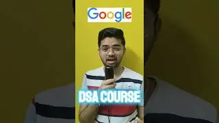 Google's new DSA course 🤯 