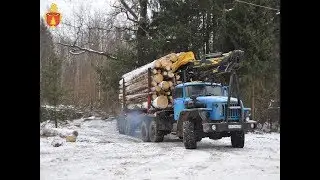 ПОРВАЛИ УРАЛ ЛЕСОВОЗ