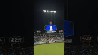 Dodger game with hololive 