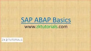 7.1 How To Add Colors In SAP ABAP ALV Report In Column and Rows | Color Coding In SAP ABAP ALV