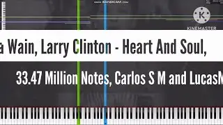 [Black Midi] Bea Wain, Larry Clinton - Heart And Soul, 33.47 Million Notes, Carlos S M and LucasMidi