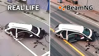 Accidents Based on Real Life Incidents | BeamNG.drive #34