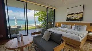 Beachfront Pool Villa room tour Hayman Island | Luxury Resorts of the World