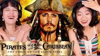 Foreign Girls React | Pirates of the Caribbean: The Curse of the Black Pearl | First Time Watch