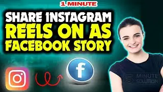 How to share instagram reels on as facebook story 2024