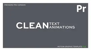 How To Create a Simple but Professional Text Animation in After Effects