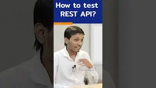 Java Interview Question | How To Test REST API? | #short #kiransir #apiinjava