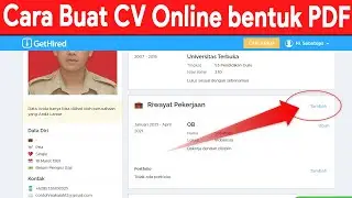 Cara Buat CV Online PDF