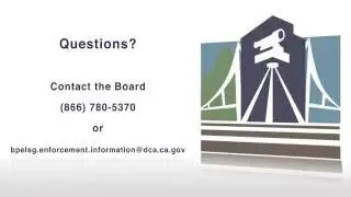 Board for Professional Engineers, Land Surveyors and Geologists - How to File a Complaint