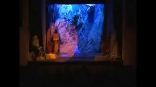 Русский театр марионеток - кукольный номер 