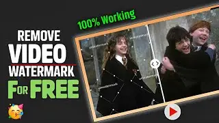 How To Remove Watermark from Video | Unlimited For Free