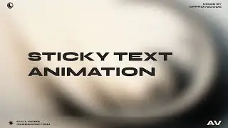 Text Scroll Pinning Animation Using GSAP ScrtollTrigger | +BONUS | HTML, CSS & GSAP ScrollTrigger