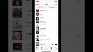 The fastest way to delete songs from library on imusic.