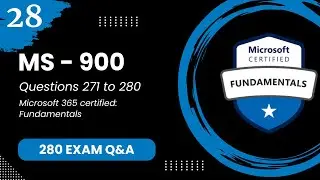 MS 900 Exam Q&A #28 - Microsoft 365 Fundamentals