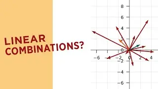 GEOMETRIC Interpretation of Vectors | Linear Algebra APPLICATIONS