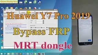 Huawei Y7 Pro 2019 Frp Bypass With MRT dongle Solution ok.