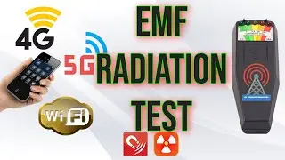 5G vs 4G vs WiFi radiation test (technical study only)