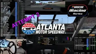 My monitor died! - NASCAR iRacing Series 5/36 - Atlanta 2/2!