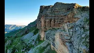 Плато БЕРМАМЫТ рассвет июль 2021 КЧР // BERMAMYT Plateau at dawn DJI Air2S