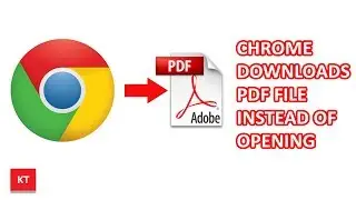 Chrome downloads PDF instead of opening