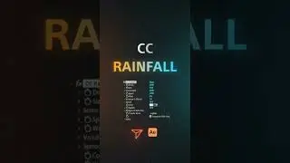 How to Create Rain Animation using 'CC Rainfall in Adobe After Effect  For more AE tips and tricks,