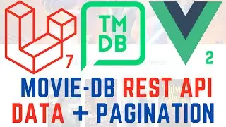 Laravel Movie App - MovieDB Rest API with pagination #3  (2020)