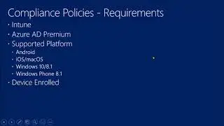 Microsoft Endpoint Manager   Intune   Compliance Policy   Part II   Compliance Policies