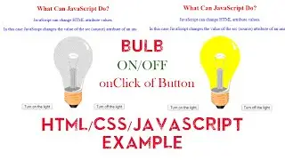 How to Change HTML Attributes Value with JavaScript | HTML CSS JavaScript Examples