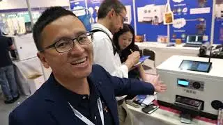 Refinecolor phone case printing machine at Hong Kong fair