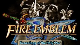 SNES Fire Emblem: Genealogy of the Holy War (JP Fire Emblem: Seisen no Keifu)