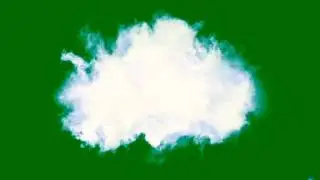 CLOUD EFFECT GREEN SCREEN FREE