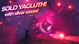 Solo Yagluth with Silver Sword + Extended Combo | Boss Fight | Valheim Mistlands