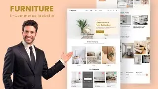 Home Page - Complete ecommerce website design using html, css and javascript