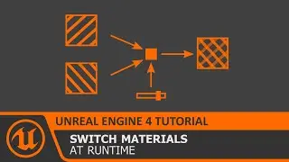 UE4 Switch Materials at Runtime using Blueprints in Unreal Engine 4 Tutorial How To