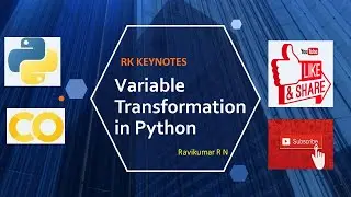 #25 (Predictive Modeling) Variable Transformation in Python | Google Colab | Titanic Dataset | RK