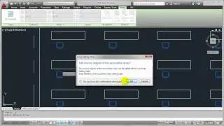 AutoCAD 2012: First Look at Rectangular Arrays