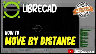 LibreCAD How To Move By Distance