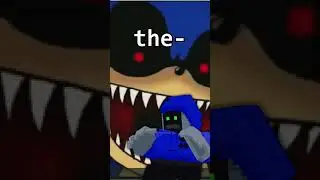 Sonic.exe jumpscares a Youtuber. #sonicexe #sonicexecreepypasta