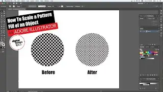 How to Scale Artwork or Patterns Inside of Objects in Adobe Illustrator